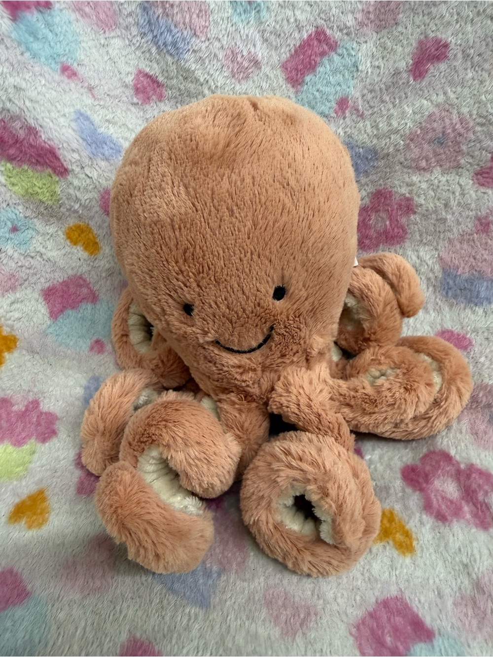 Jellycat Soft Brown Octopus Plush